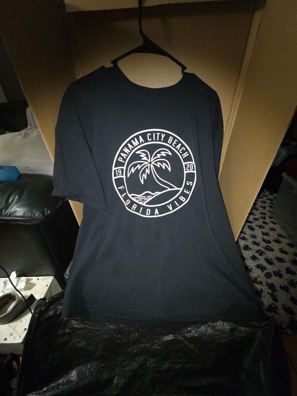 Yazbek Panama City Beach Florida Vibes Heavy Weight T-Shirt Black XL